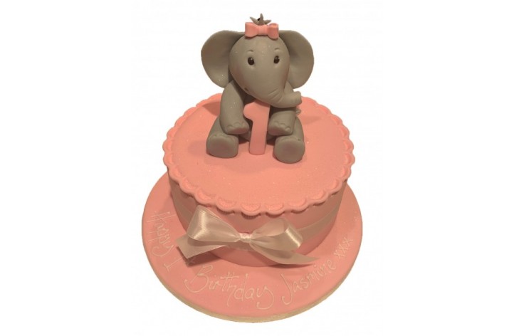 Cute Elephant Cake